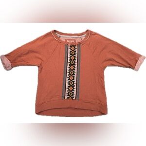 Decree Terracotta Knit Top
